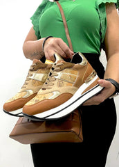 Sneakers Alviero Martini Donna Cuoio-Nero Z 0722 300M