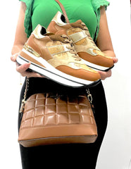 Sneakers Alviero Martini Donna Cuoio-Nero Z 0722 300M