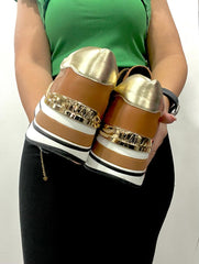 Sneakers Alviero Martini Donna Cuoio-Nero Z 0722 300M