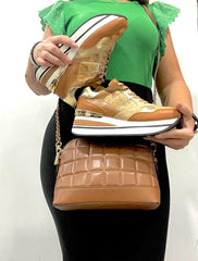 Sneakers Alviero Martini Donna Cuoio-Nero Z 0722 300M