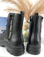 Stivaletto Anfibio Donna Calvin Klein Nero EFCK080686999