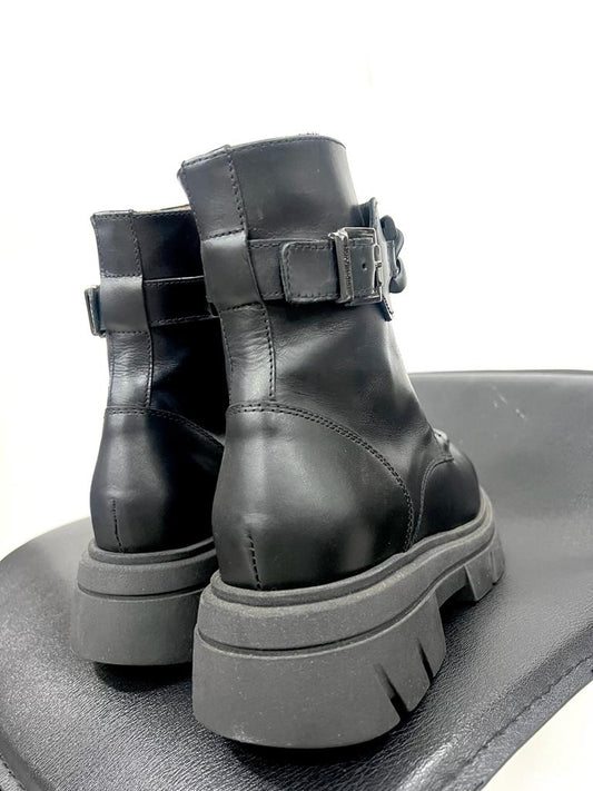 Stivaletti Donna In Pelle Nero Giardini I206081D/100