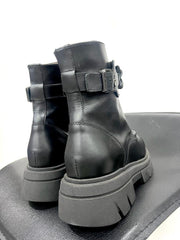 Stivaletti Donna In Pelle Nero Giardini I206081D/100