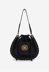 Borsa a spalla Just Cavalli con intrecci 75RA4BS3