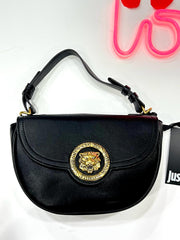 Tracolla Just Cavalli logo tiger