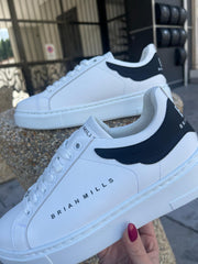 Sneakers Brian Mills Uomo Bianco-Nero 461