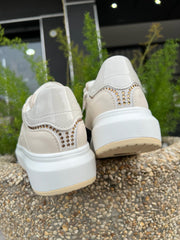 Sneakers 4US PACIOTTI Donna Beige-Bianco 42703