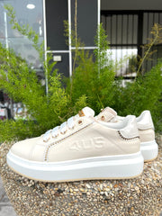 Sneakers 4US PACIOTTI Donna Beige-Bianco 42703