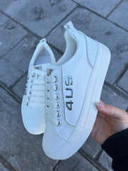 Sneakers 4US PACIOTTI Donna Beige-Bianco 42741-43004