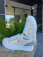 Sneakers 4US PACIOTTI Donna Beige-Bianco 42741-43004