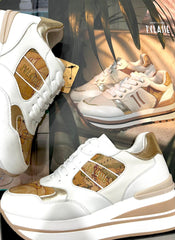 Sneakers Alviero Martini Donna Cuoio-Nero Z 0722 300M