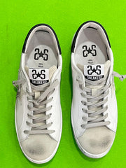 Sneakers 2STAR uomo In Pelle Bianca/ Vari Colori 2SU40