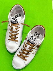 Sneakers 2STAR uomo In Pelle Bianca/ Vari Colori 2SU40