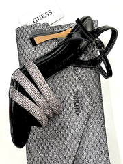 Sandalo Kharisma Donna Con Strass Viola-Nero-Oro 7607