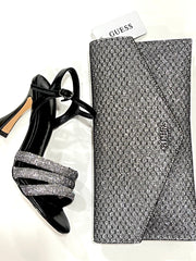 Sandalo Kharisma Donna Con Strass Viola-Nero-Oro 7607