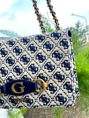 Borsa Donna Guess Blu-Fuxia JB865421