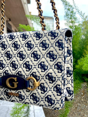 Borsa Donna Guess Blu-Fuxia JB865421