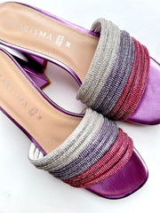 Sandalo Donna Kharisma Fuxia -Oro 7498