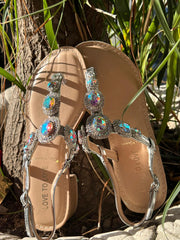 Sandali Infradito Gioiello Donna Gai Mattiolo Vari Colori LL1