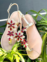 Sandalo Infradito Gioiello Vari Colori HL-3