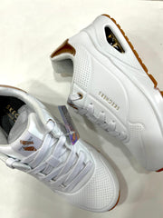 Sneakers SKECHERS Donna Bianco-Nero 3105455L