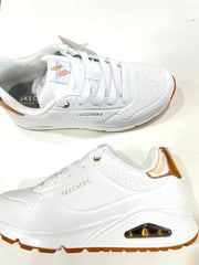 Sneakers SKECHERS Donna Bianco-Nero 3105455L