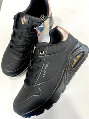 Sneakers SKECHERS Donna Bianco-Nero 3105455L