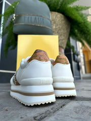 Sneakers Alviero Martini Donna Bianco-Beige-Nero 20120289