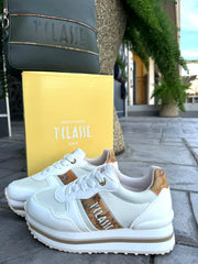 Sneakers Alviero Martini Donna Bianco-Beige-Nero 20120289