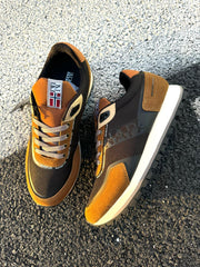 Sneakers Napapijri Uomo Nero/Cuoio NPOA4HVLMG21