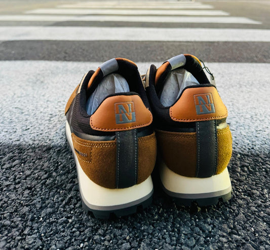Sneakers Napapijri Uomo Nero/Cuoio  NPOA4HVLMG21