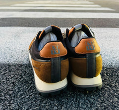 Sneakers Napapijri Uomo Nero/Cuoio NPOA4HVLMG21