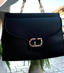 Borsa Gaudi' Donna Bourdeux -Nero V3AI-11220