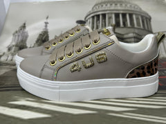 Sneakers 4US PACIOTTI Donna Beige- Nera 43004