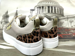 Sneakers 4US PACIOTTI Donna Beige- Nera 43004