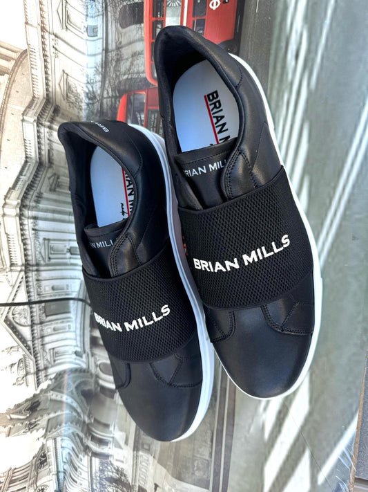 Sneakers Brian Mills Uomo Bianco/Nero 485