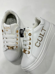 Sneakers Cult Young Donna Bianco/Nero T-100