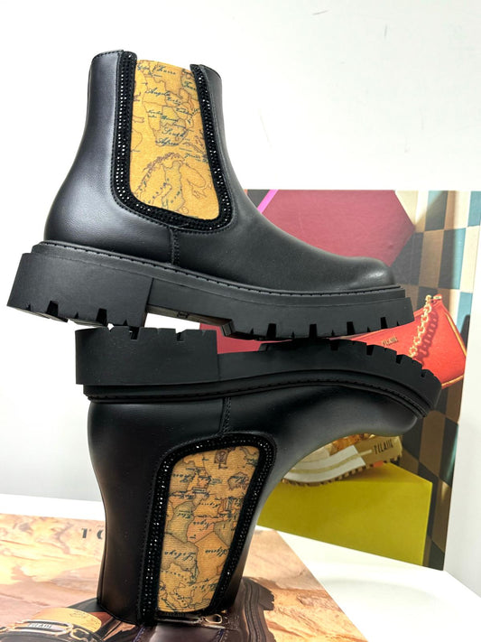 Beatles Alviero Martini Donna Nero Geo N2023 0193