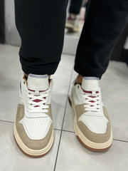 Sneakers Blauer Uomo Beige/Bourdeux F3HARPER08/LES HARPER08