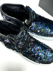 Scarpe Gaëlle Paris Eskimo In Pelle Con Pelliccia GBCDM2891