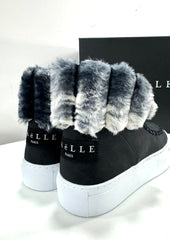 Scarpe Gaëlle Paris Eskimo In Pelle Con Pelliccia GBCDM2890