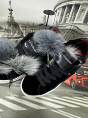 Sneakers Ed Parrish Donna Nero PonPon CKLD-VL01