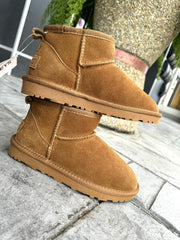 Keys MINI - Stivaletti Beige -Nero K-8830