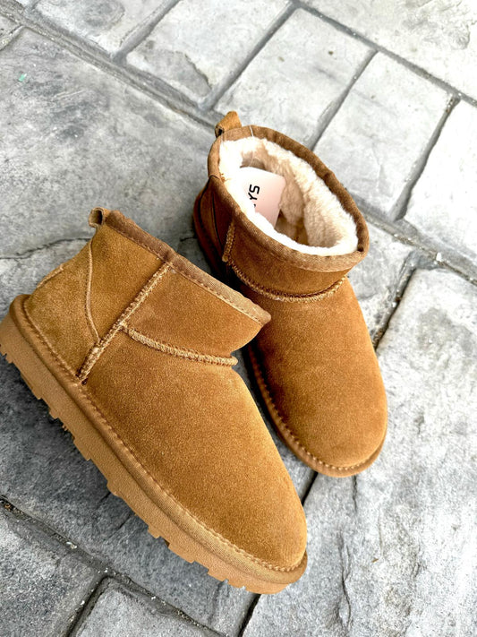 Keys MINI - Stivaletti Beige -Nero K-8830