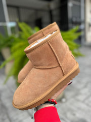 Stivale Colors Of California pelle scamosciata Beige e Nero HC.YW001