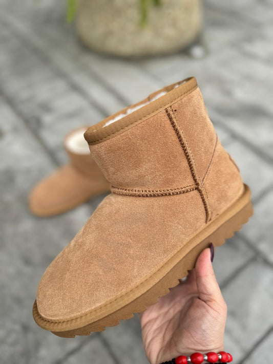 Stivale Colors Of California pelle scamosciata Beige e Nero HC.YW001