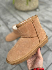 Stivale Colors Of California pelle scamosciata Beige e Nero HC.YW001