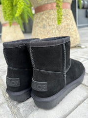 Stivale Colors Of California pelle scamosciata Beige e Nero HC.YW001