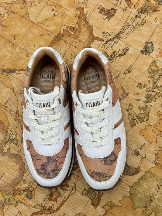 Sneakers Alviero Martini Donna Bianco-Beige-Nero 20120289