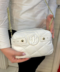 Borsa Donna Bagghy Bianca/Nera GN7140